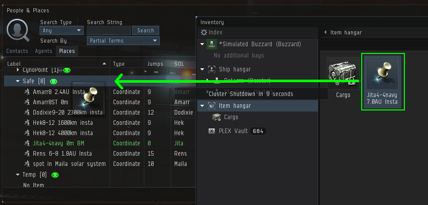 アイテム化したブックマークの有効化 アイテム化したブックマークの有効化