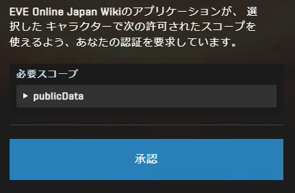 当Wikiログイン時のスコープ要求